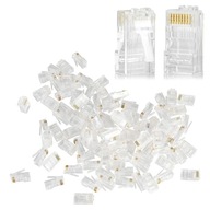 KONEKTORY RJ45 SVORKOVNICE 200ks RJ-45 UTP, STP KONEKTORY RJ45 SVORKOVNICE 200ks RJ-45 UTP, STP