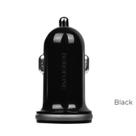 Borofone - 2x USB nabíjačka do auta, čierny Borofone