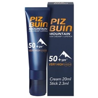 Piz Buin Mountain 2v1 SPF 50 krém 20ml+2,3ml ZIMNÉ SNEŽNÉ HORY UV Piz Buin Mountain 2v1 SPF 50 krém 20ml+2,3ml ZIMNÉ SNEŽNÉ HORY UV