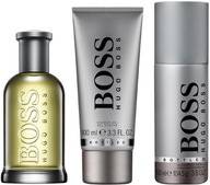 HUGO BOSS BOTTLED sivá SET 100ML EDT + 150ML DEO + 100ML P SPRCHOVÝ GÉL