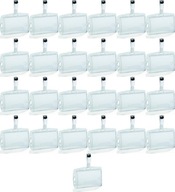 Držiak na ID kartu s klipom 85-54mm x25 Držiak na ID kartu s klipom 85-54mm x25