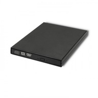 Externá USB 2.0 CD/DVD napaľovačka Qoltec 51858