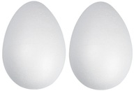 Polystyrénové vajíčka 9cm 2ks.Vajíčka.Veľkonočné vajíčko