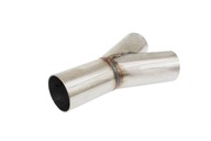 T-kus výfuku 45 stupňov 42/48 mm 304SS T-kus výfuku 45 stupňov 42/48 mm 304SS