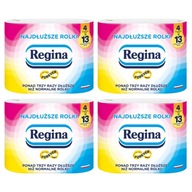 Sada 4 x REGINA Toaletný papier najdlhšia rolka 4 ks = 13 VALCOV