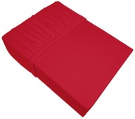Jersey plachta s gumičkou 200x220 Bielbaw červená