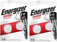 Energizer CR2450 3V lítiová batéria 4 ks Energizer CR2450 3V lítiová batéria 4 ks