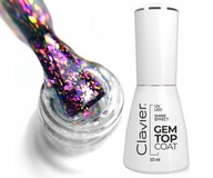 HYBRID TOP NO WIPE ÚDAJE GLITTER CLAVIER 10ML