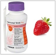 NUTRIcomp DRINK 1 ks x 200 ml jahoda / proteín