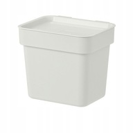 IKEA HALLBAR Odpadkový kôš s vekom, 3l, svetlý IKEA HALLBAR Odpadkový kôš s vekom, 3l, svetlý