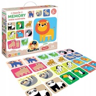 Pexeso Puzzle ZVIERATKA Puzzle CzuCzu ZOO Triedička