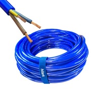 Kábel POLYURETÁNOVÝ PUR kábel 10m H07BQ-F 3x1,5mm2 modrý Kábel POLYURETÁNOVÝ PUR kábel 10m H07BQ-F 3x1,5mm2 modrý