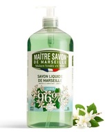 Maitre Savon extra doux JASMINE tekuté mydlo 1000 ml sladké kvetinové zloženie Maitre Savon extra doux JASMINE tekuté mydlo 1000 ml sladké kvetinové zloženie