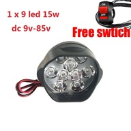 60v 72v 84v LED svetlomet pre kolobežku E-bike Motos 60v 72v 84v LED svetlomet pre kolobežku E-bike Motos