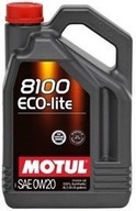 Motorový olej MOTUL 108536 0W20 8100 ECO 5