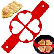 SILIKÓNOVÁ FORMA NA PALACINKY SRDCE VAJECKO SILIKÓNOVÁ FORMA NA PALACINKY SRDCE VAJECKO