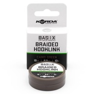Náväzec na pletené kapry Korda Basix Braided Camo Green 25 lb 10 m Náväzec na pletené kapry Korda Basix Braided Camo Green 25 lb 10 m