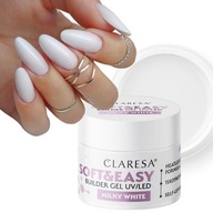 CLARESA SOFT & EASY NAIL BUILDING GEL MILKY WHITE 45 G CLARESA SOFT & EASY NAIL BUILDING GEL MILKY WHITE 45 G