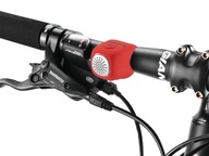Elektrický zvonček hlasitý ROCKBROS 75dB červený Elektrický zvonček hlasitý ROCKBROS 75dB červený