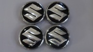 4x Stredové krytky Emblémy na ráfiky SUZUKI 60 mm čierne 4x Stredové krytky Emblémy na ráfiky SUZUKI 60 mm čierne