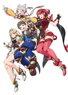 Plagát Anime Manga Xenoblade xb_100 A2 Plagát Anime Manga Xenoblade xb_100 A2