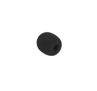 Mikrofónová hubka na kravatu Lavalier - čierna