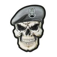 M-Tac Skull in Beret Patch (GROM)