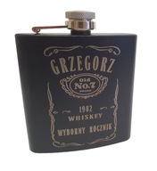 PRSIA, nerez, 175 ml, ČIERNE GRAVÍROVANIE PRSIA, nerez, 175 ml, ČIERNE GRAVÍROVANIE