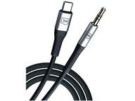 USB Type-C - Jack 3,5 mm 3MK Aux kábel 1 m USB Type-C - Jack 3,5 mm 3MK Aux kábel 1 m
