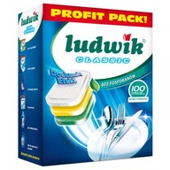 LUDWIK Classic Tablety do umývačky riadu 100 ks. LUDWIK Classic Tablety do umývačky riadu 100 ks.