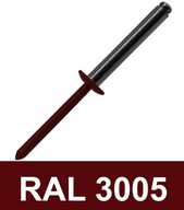 Trhací nit AL / ST - 4,8x30 50 ks - RAL3005