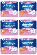 VŽDY ULTRA CITLIVÉ NORMAL PLUS hygienické vložky 6X10