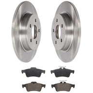 DISKY + DESTIČKY ZADNÉ FORD FOCUS MK2 C-MAX 280MM