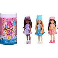 Bábika Barbie Color Reveal Športová séria, bábika Chelsea s doplnkami HKT85