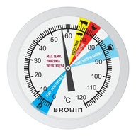 Teplomer na šunkovar 3 kg - číselník, 0-120°C Teplomer na šunkovar 3 kg - číselník, 0-120°C