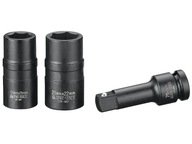 Teng Tools 186370102 Sada objímok kolies 1/2'' Teng Tools 186370102 Sada objímok kolies 1/2''