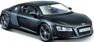 AUDI R8 V10 plus čierna matná 1:24 model Maisto 31281 AUDI R8 V10 plus čierna matná 1:24 model Maisto 31281