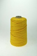 Macrame bavlnená šnúrka 3mm x 200m žltá MACRAME