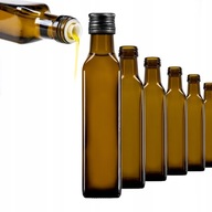 40x Marasca fľaša na dávkovač olejovej tinktúry 0,25