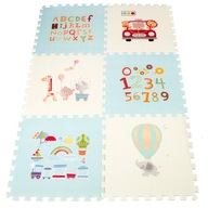 Penová puzzle mäkká podložka pre deti s abecednými číslami Penová puzzle mäkká podložka pre deti s abecednými číslami