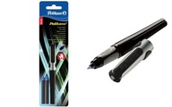 Guľôčkové pero Pelikano pre pravákov čierne