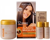 KERATIN / domáca súprava na vyrovnávanie vlasov Kativa KERATIN / domáca súprava na vyrovnávanie vlasov Kativa