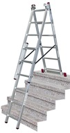 Multifunkčný rebrík na schody Krause Corda 3x6