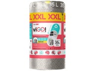 VIGO XXL vrecia na odpadky 35 L Strieborné VIGO XXL vrecia na odpadky 35 L Strieborné