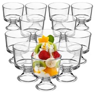 12x ZMRZLINOVÉ DEZERTNÉ POHÁRKY 280ml SKLENÉ POHÁRKY NA ZMRZLINU SÚPRAVA 12x ZMRZLINOVÉ DEZERTNÉ POHÁRKY 280ml SKLENÉ POHÁRKY NA ZMRZLINU SÚPRAVA
