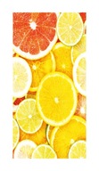 Plážová osuška 70x140 citrusových pomarančov Plážová osuška 70x140 citrusových pomarančov