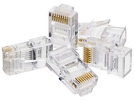RJ45 UTP zástrčka kat.6 bal 100 ks RJ45 UTP zástrčka kat.6 bal 100 ks