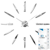MODERNÉ 3D NÁSTENNÉ HODINY, APLIKOVANÉ DIY, 70-130CM MODERNÉ 3D NÁSTENNÉ HODINY, APLIKOVANÉ DIY, 70-130CM