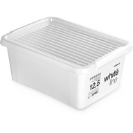 Biela módna nádoba 12,5l box s vekom 1522 Biela módna nádoba 12,5l box s vekom 1522