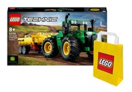 LEGO TECHNIC 42136 JOHN DEERE TRACTOR 9620R + PAPIEROVÁ TAŠKA LEGO STREDNÁ LEGO TECHNIC 42136 JOHN DEERE TRACTOR 9620R + PAPIEROVÁ TAŠKA LEGO STREDNÁ